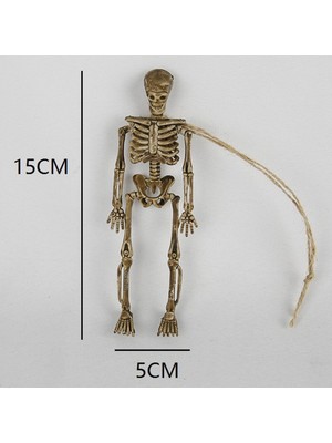 Decisive Cadılar Bayramı Süslemeleri Sahne Hile Malzemeleri Dıy Iskelet Insan Iskeleti Seti (Yurt Dışından)