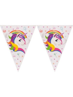 Unicorn Üçgen Bayrak