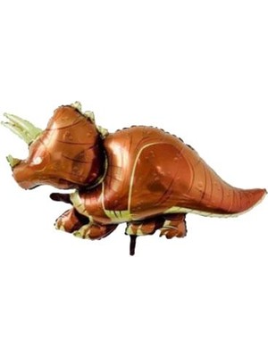 Kahve Rengi Dinazor Folyo Balon 60X110CM