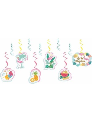 Flamingo Tavan Süs Seti