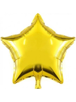 Altın Yıldız Folyo Balon 45CM