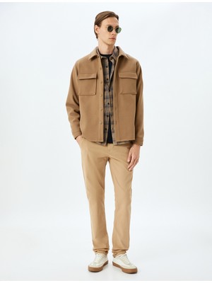 Koton Slim Fit Pamuklu Gabardin Pantolon
