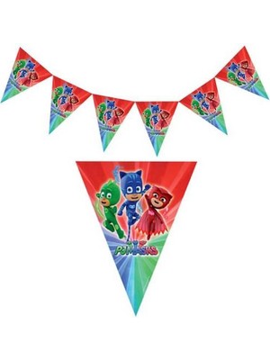 Pj Maskeliler Üçgen Flama