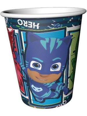 Pj Maskeliler Karton Bardak 8'li