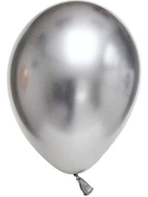 Krom Gümüş Balon 50'li Paket
