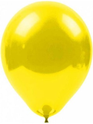 Metalik Sarı Balon 10'lu Paket