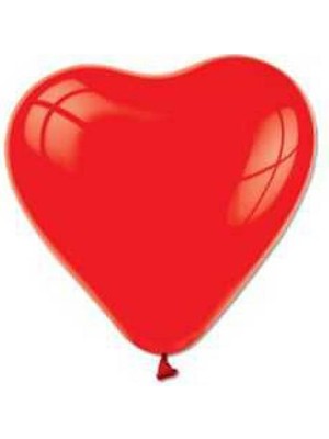 Kırmızı Kalp Balon 5'li Paket