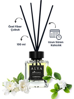 Nature\'s Scents Gardenia Bambu Çubuklu Oda Kokusu- Gardenya Kokusu