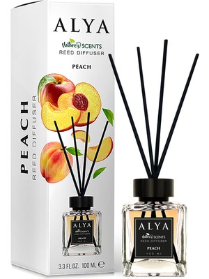 Nature\'s Scents Peach Bambu Çubuklu Oda Kokusu- Şeftali Kokusu