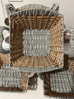 Decorland Hasır Sunum Sepeti