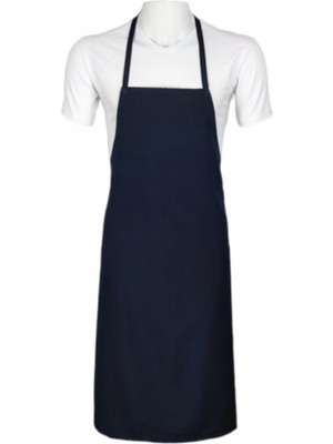 Mediterian Lacivert askılı mutfak önlüğü, şık ve kullanışlı 70x100 cm kumaş aksesuar