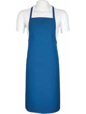 Mediterian Şık mavi askılı mutfak önlüğü, hafif ve rahat tasarım, 70x100 cm kumaş ürün