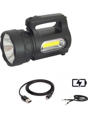 Mepa Tedarik 900 Lümen Ultra Güçlü El Feneri  WT-613