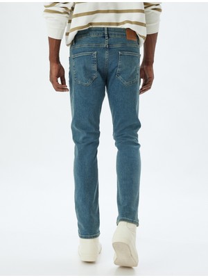 Slim Fit Kot Pantolon - Brad Jean