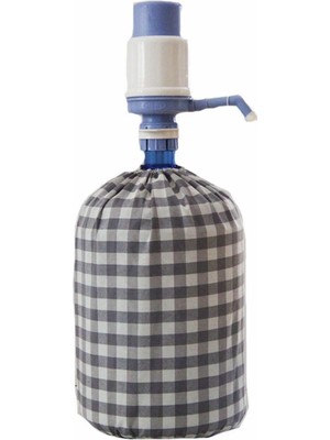 Gri Kareli Damacana Kılıfı