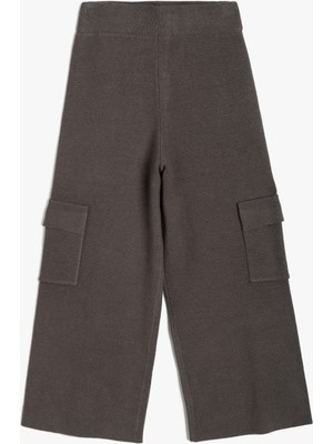 Koton Basic Bol Paça Pantolon Kargo Cep Detaylı
