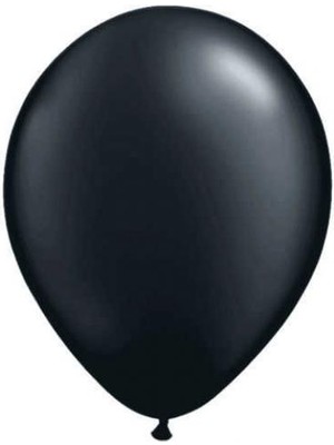 Pastel Siyah Balon 10'lu Paket