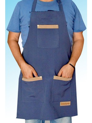 Mediterian Renkli çok amaçlı önlük, şık tasarım, kullanışlı ve ideal boyut, pamuk polyester malzeme