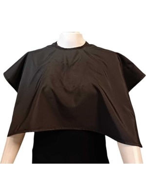 Mediterian Kısa fön penuarı, şık tasarım, 55x70 cm, siyah renk, kullanışlı ve dayanıklı.