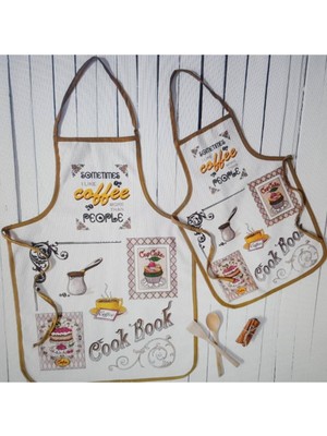 Anne Çocuk Mutfak Önlüğü, Su Geçirmez Anne Kız Mutfak Önlük