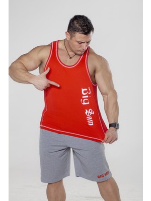 Gym Tank Top Parçalı Atlet Big Sam 2090