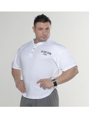 Oversize Gym Tişört Big Sam 2715