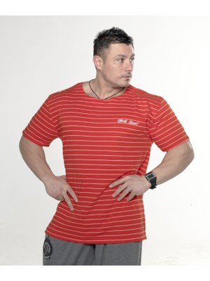 Erkek Bisiklet Yaka T-Shirt Big Sam 2669