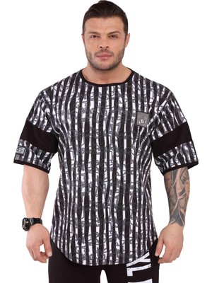 Oversize Bodybuilding Gym Rag Top T-Shirt Big Sam 3291