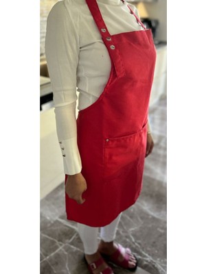 Şef Önlüğü 70X80 Leke Tutmayan Sıvı Geçirmeyen Şef Önlüğü Kafe Restaurant Pastane Kasap Kuaför Için