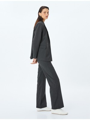 Koton Düz Paça Kumaş Pantolon