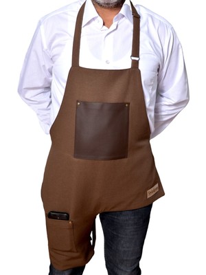 Mediterian Şık ve kullanışlı kahve önlüğü, rahat tasarım, günlük kullanım için ideal