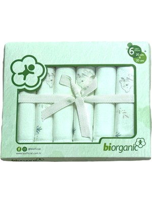 Biorganic Koala 6lı Penye Mendil