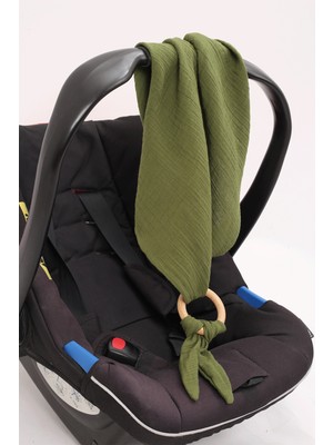 Luckka Çok Amaçlı Müslin Oyuncak , Diş Kaşıyıcı , Puset Oyuncağı , Emzik Tutacağı ,  Fular - Ztcrınkletoy