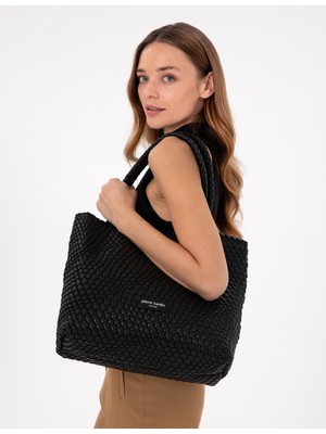 Pierre Cardin Kadın Siyah Omuz Çantası 50312318-VR046