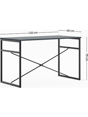 Eportatif Mutfak Masası Bench Bank 120X60 Masa Set 2 Adet Sandalye Yemek Masası Füme 1548