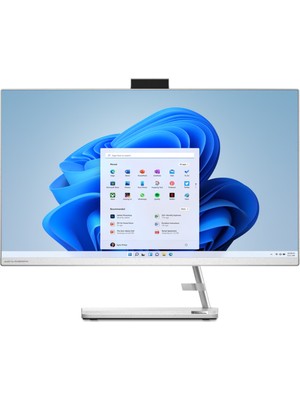 Lenovo Ideacentre Aıo 3 27IAP7 Intel Core I5-12450H 32GB 1tb SSD Intel UHD Graphics Freedos 27 IPS Fhd F0GJ011WTR-321 Kablosuz Klavye+Mouse Beyaz All In One Bilgisayar