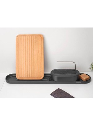 Brabantia Sınkstyle Infinite Grey Lavabo Tezgahı Modern Tasarım ile Şık Kullanım