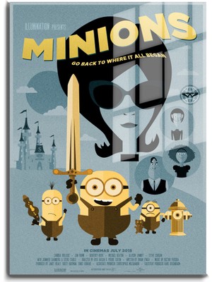 Miyrem   "miyrem Animasyon Kahramanları1^# Design Cam Tablo Model: 124