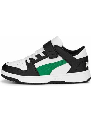 Puma 37049218 Pm Rebound Layup Whıte Archıve Green Çocuk Sneaker