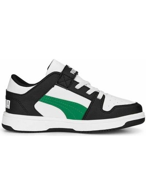 Puma 37049218 Pm Rebound Layup Whıte Archıve Green Çocuk Sneaker