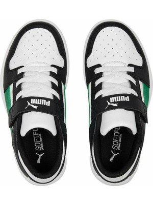 Puma 37049218 Pm Rebound Layup Whıte Archıve Green Çocuk Sneaker