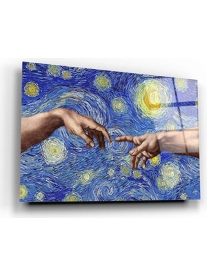 Marsilyan Teknoo- Yıldızlı Gece Cam Tablo