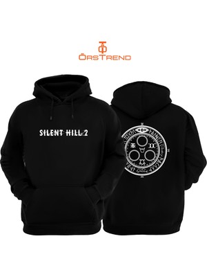 Ors Trend Silent Hill 2 Baskılı Unisex Kapşonlu Sweatshirt