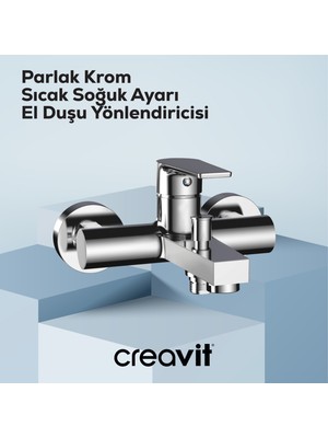 Creavit Sharp Banyo Armatürü