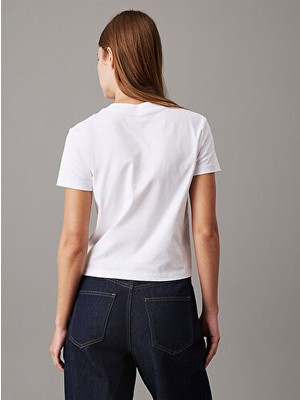 Calvin Klein Scrıpt Instıtutıonal Baby Tee TShirt