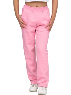 ERDEM KIDS Kız Çocuk 3 Iplik Şardonlu Içi Pamuklu Okul Eşofman Altı Pantolon