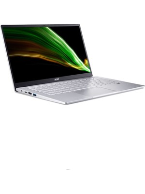 Acer Swift 3 Sf314-43-R09W AMD Ryzen7 5700U 16GB 512GB SSD AMD Radeon Dos 14'' FHD 60 Hz Gümüş Notebook NX.AB1EY.00C