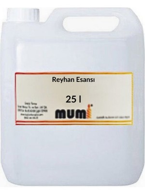 Reyhan Mum Esansı 25 Litre