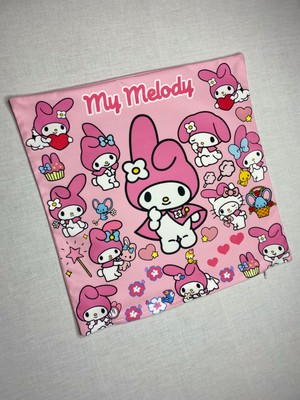 My Melody Desenli Dijital Baskılı Dekoratif Kırlent Kılıfı ve Yastık