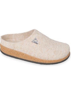 Valleverde Kadın Terlik 55140 Valleverde Calz.donna Pantofola Beige
